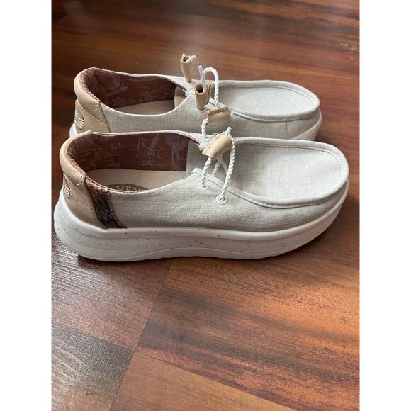 Hey Dude Womens Wendy Peak Chambray 7 - Picture 8 of 10